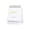 White, variant on 2027 Desk Calendar, Small Standing Monthly Calendar with Gold Print for Office Desk