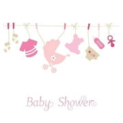 LOLLYS PUBLISHING Baby Shower Guest Book, Pink, Girl, Beautiful Guest Book for Family & Friends to Write In, Mummy To Be, Photo, Baby, Pregnancy, Motherhood, New Born Keepsake (Hardback) (Hardcover)