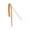 Yellow, variant on Dunhuang Series Cat Teaser Wand with Long Rope Bell and Feather Interactive Cat Toy for Self-Playing and Boredom Relief Colorful Exercise Wand for Indoor Cats and Kittens - White