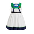 thumbnail image 5 of Disfraz de Jessie para niña, disfraz de Buzz Lightyear, vaquera, Jessie, túnica, vestido sin mangas, vestidos para niña, Bo Peep, Buzz Lightyear, alien, forky, vestido para niña, 5 of 5