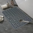 thumbnail image 6 of Clearance! SLMOTUAE Non Slip Bath Mat Shower Floor Pad With Massage Dots Waterproof Fast Dry Plastic Bathroom Rug For Tub Security Opposition Fatigue, 6 of 6