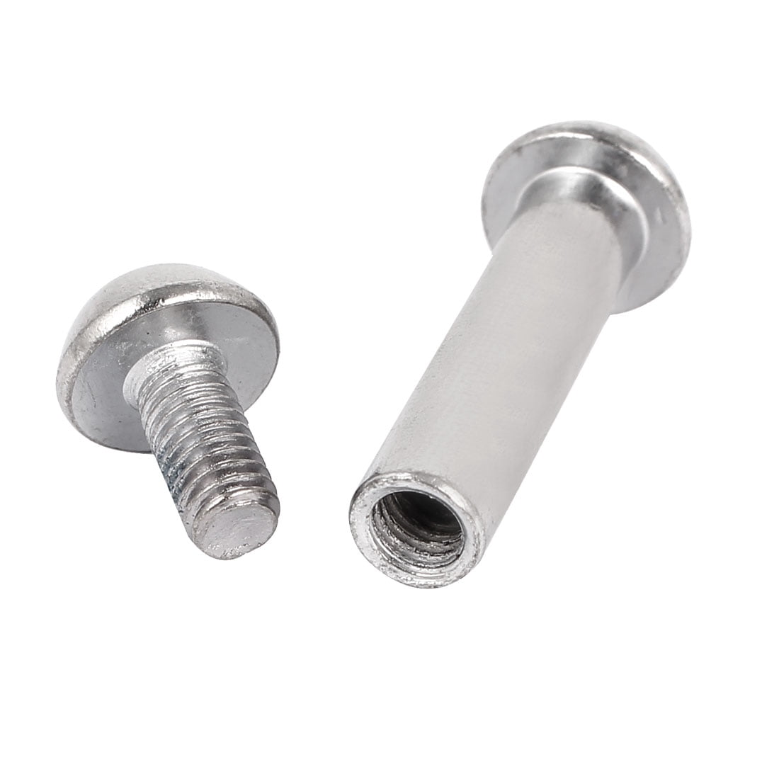 Unique Bargains 8mmx33mm Hex Socket Cap Head Screw Bolt Sleeve Barrel Connector Nut 10pcs