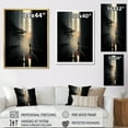 thumbnail image 4 of Designart "Minimalist Scenery Featuring Skyscrapers In Photography II" Skyscrapers Floater Framed Canvas Art Print, 4 of 5
