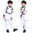 thumbnail image 4 of L Traje espacial disfraces de actuación trajes de fiesta para hombres y mujeres trajes espaciales para niños piloto de astronauta del Día del niño, 4 of 5