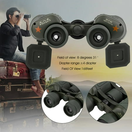 Night Vision Handheld Telescope,Portable 50X50 Binoculars Indoor Outdoor Night Vision Handheld Telescope