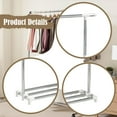 thumbnail image 6 of CarpNettore Freestanding Clothing Rack Garment Rack for Hanging Clothes for Balcony Home, 6 of 9