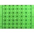 thumbnail image 1 of Ahgly Company Indoor Rectangle Abstract Green Modern Area Rugs, 7' x 10', 1 of 4