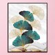 thumbnail image 2 of Cuadros Decorativos 11CT punto de cruz completo hoja de ginkgo contado DIY bordado manualidades decoración del hogar JShteea Nuevos Originales, 2 of 9