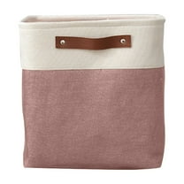 Yonrjhukm Large Capacity Fabric Storage Box for Bedroom, Organizer Basket for Clothes, Books, Toys, Multifunctional Storage Solution for Home Decor