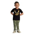 thumbnail image 3 of Halloween Evil Pumpkin Costume Toddler Boy Girl T Shirt Infant Toddler Brisco Brands 12M, 3 of 6