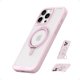 thumbnail image 1 of Funda para teléfono Anker Ultra Magnetic con soporte anular de 360° para iPhone 16 Pro, rosa, 1 of 7