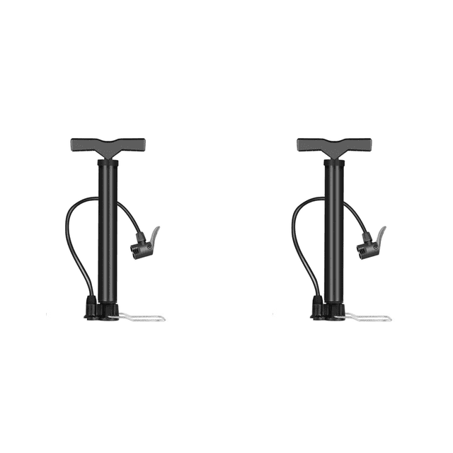 2uds. Bomba de alta presión para bicicleta, bicicleta, suelo, bola de ciclismo, neumático, inflador de mano (01)