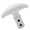 Gray, variant on Suodoka Canoe Kayak Surfboard Dinghy Inflatable Boat Paddle T Shaped Handle End Parts Accessories Black 6.69 inches / 17 cm