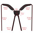 thumbnail image 3 of Correa para bolso de hombro de Golf Soidarity portátil ajustable color negro, 3 of 6