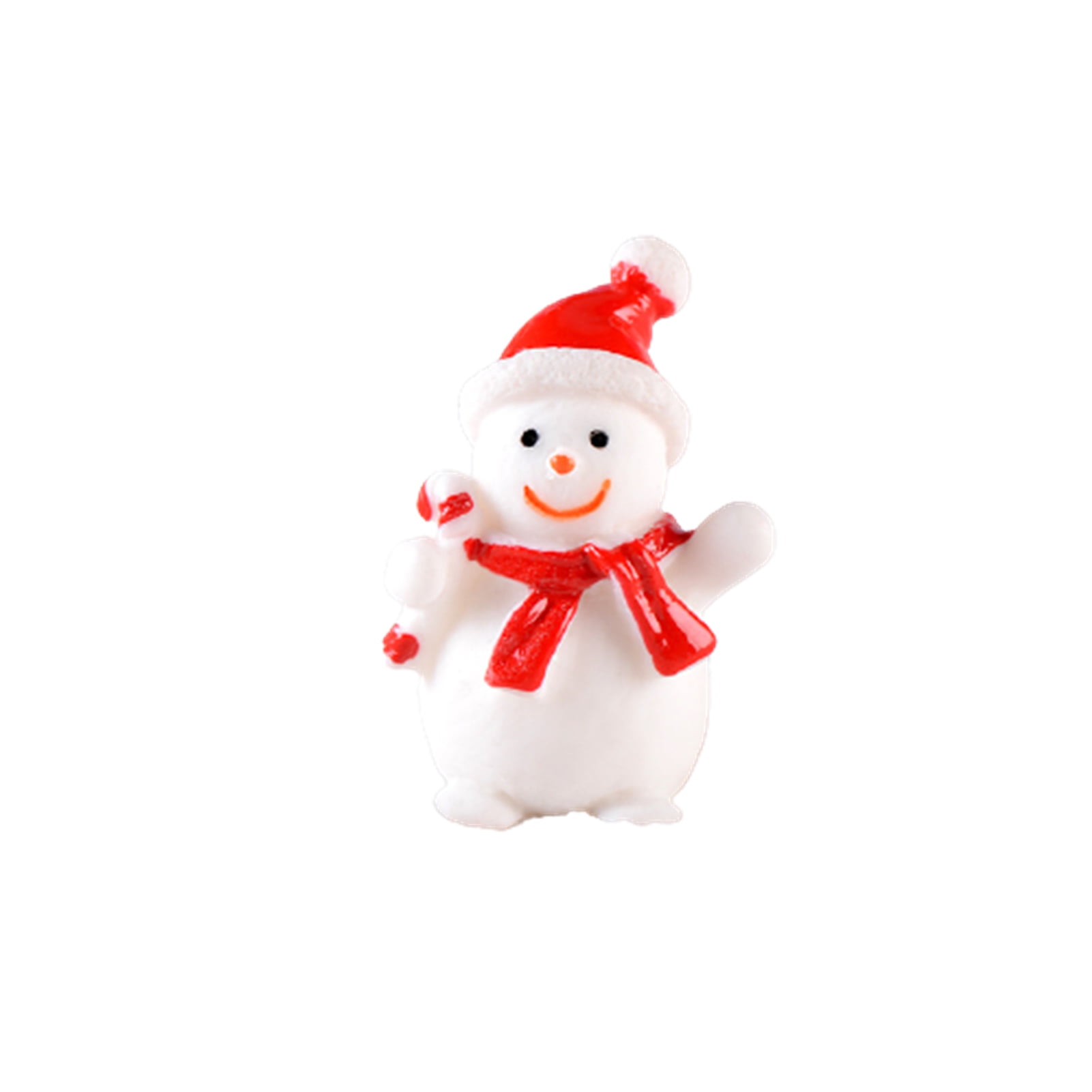 Garden Santa Claus Figurines Micro Landscape Miniature Snowman Christmas Decor 