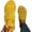 Yellow, variant on CIENVNSTG Womens Open Toe Flat Sandals Slingback Elastic Back Strap Breathable Mesh Hollow Out Design for Summer Beach Travel Casual Walking Wear Black 36