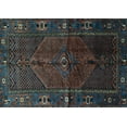 thumbnail image 1 of Ahgly Company Indoor Rectangle Persian Light Blue Traditional Area Rugs, 2' x 5', 1 of 4