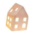 thumbnail image 4 of Casa iluminada con luz LED, pueblo navideño en miniatura, regalo, decoración de cerámica con LED Estilo E, 4 of 9