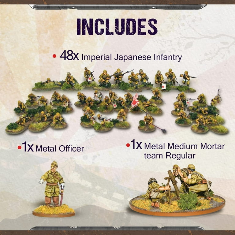 Japan - Banzai! Starter Army: Warlord Games Bolt Action