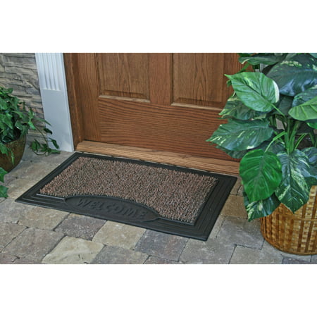 Mainstays Scraper Doormat, 1 Each (Best Outdoor Doormat For Dirt)