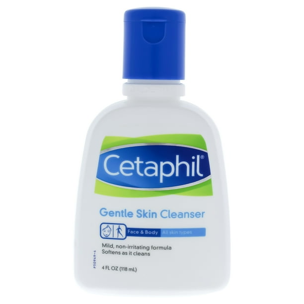 Gentle Skin Cleanser by Cetaphil for Unisex 4 oz Cleanser Walmart
