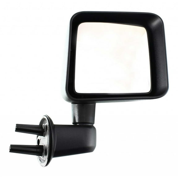 For Jeep Wrangler 2011-2017 Door Mirror Passenger Side | Manual | Non-Heated | Textured | 55077966AH | CH1321271