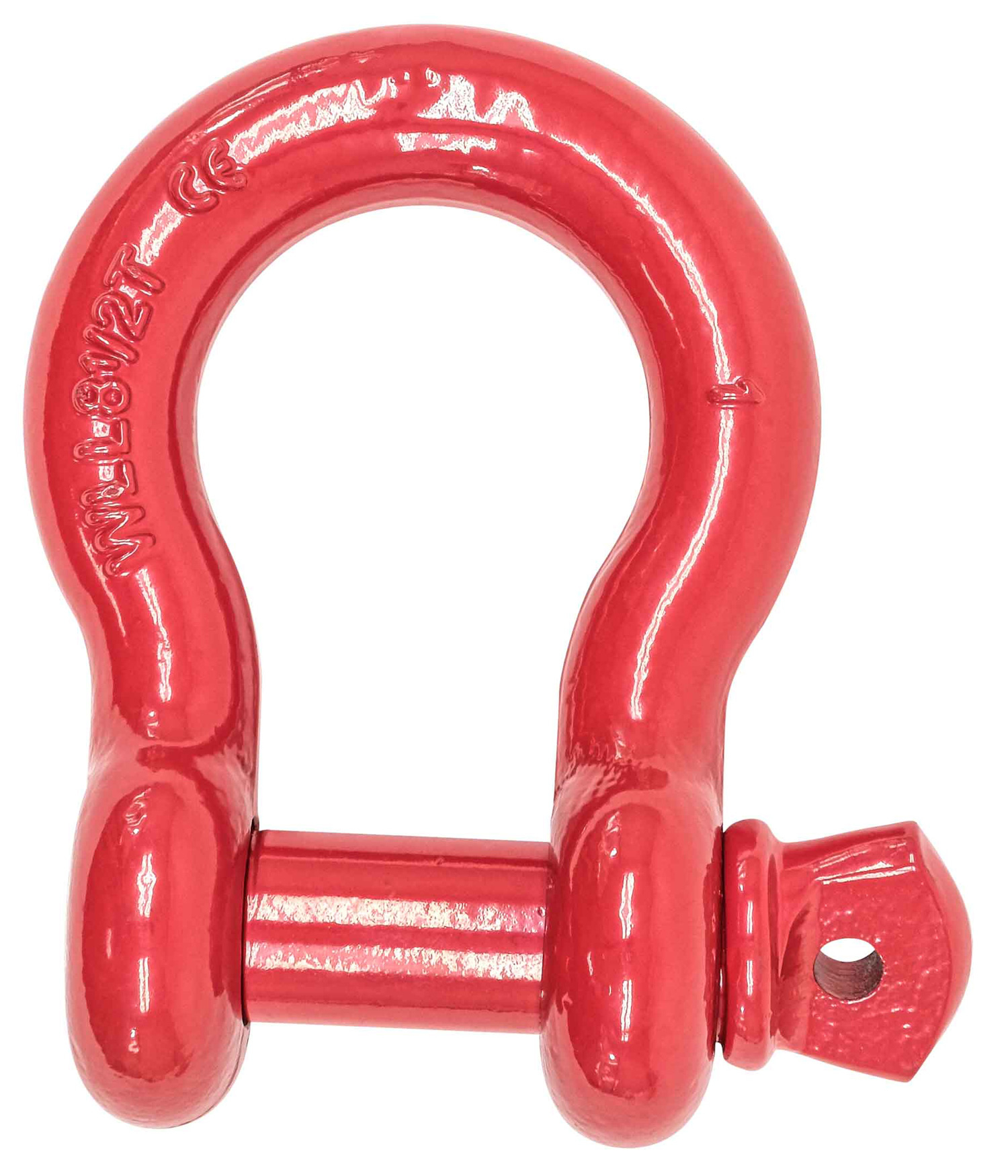 1" Anchor Shackle Forged Carbon Steel w/ Alloy Screw Pin Load Limit # 8.50 Tons (17,000 lbs) | Double Rust Protection Heavy Duty D Ring Shackle for Towing, Rigging & Vehicle Recovery (2 Pack)