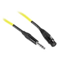thumbnail image 2 of 8 Rockville RCXFB25Y Yellow 25' Female REAN XLR to 1/4'' TRS Balanced Cables OFC, 2 of 2