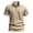 Khaki, variant on Gyexs Polo Shirts for Men Outdoor Shirt Lightweight Golf Shirts Casual Business Regular Fit Collar Golf Shirts Activewear Grey, Size S