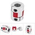 thumbnail image 4 of 1pc Aluminum Alloy Plum Shaft Coupling D25 L30 12-12mm Connection, 4 of 4