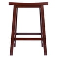 thumbnail image 6 of Saddle Seat Counter Stool, 29 Black, Backless Bar Stool for Kitchen Dining Home Dorm, 6 of 8