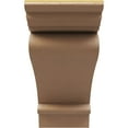 thumbnail image 2 of 4"W x 12"D x 8"H Classic Mayflower Rough Cedar Woodgrain TimberThane Corbel, Primed Tan, 2 of 6