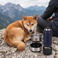 thumbnail image 6 of LEHOZIHEQ Insulated Water Bottle with Handle, Stainless Steel Water Bottles with Wide Mouth, Double Wall Vacuum Sports Water Bottle, BPA Free, Keep Cold and Hot, 6 of 6