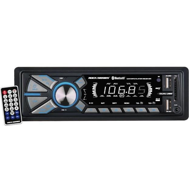Autoestéreo ROCK SERIES RKS-375BT 1 DIN USB MP3 BT AUX SD