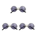 thumbnail image 4 of Gafas de sol Vogacara Fiesta de baile multifuncional para mujeres dorado Púrpura, 4 of 6