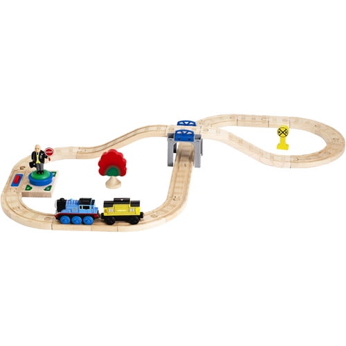 Learning Curve - Thomas Wooden Railway - Battery-Powered Figure 8 Set - Walmart.com