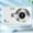 White, variant on Christmas Gifts Liweisiy Digital Camera 1080P Photography Supports Up To 48Mp Electronic Stabilization 4X Digital Ccd Student Portable Camera D2095 White Free Size