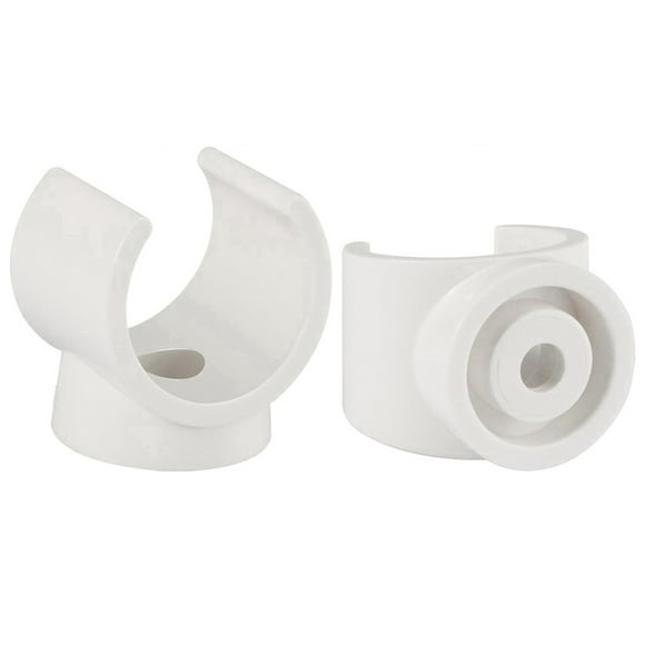 PEX Clips Pipe Clamp, 100Pcs 1/2 Inch Pipe Clamp for PVC Water Pipes and Tubing Hoses, Plastic U-Shaped Pipe Clamp Tools