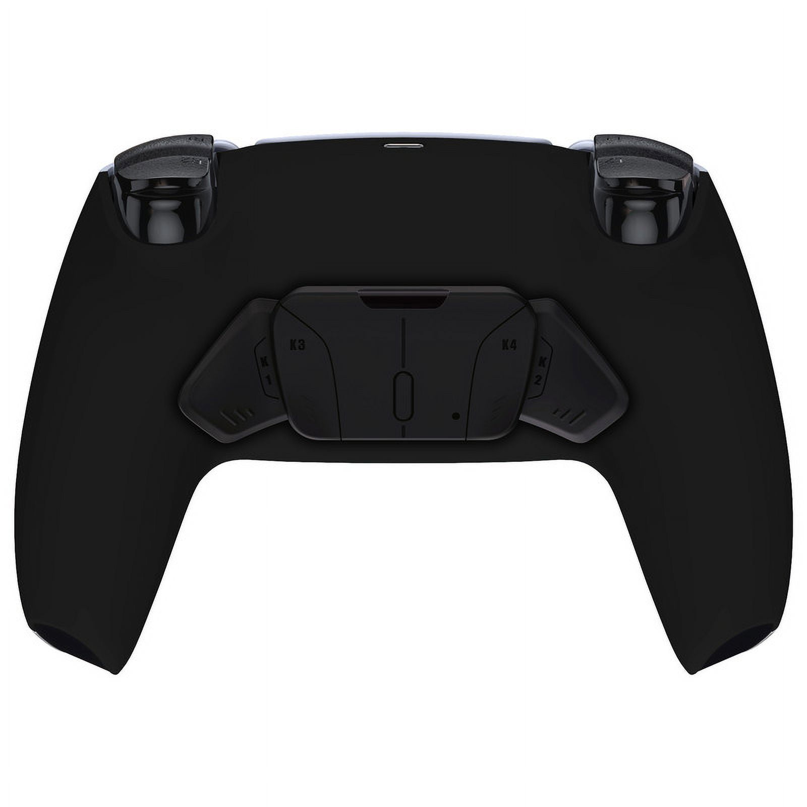 eXtremeRate Back Paddles Programable RISE4 V3 Remap Kit for PS5 Controller BDM-030 040 050, Upgrade Board Black Redesigned Bottom Shell 4 Back Buttons Set for PS5 Controller - NO Controller