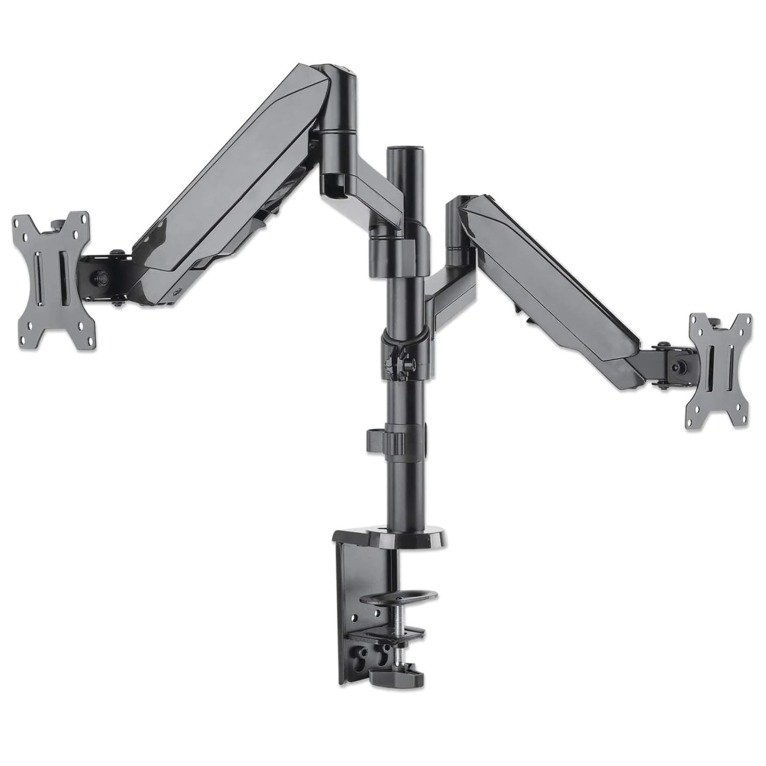 Universal Gas Spring Dual Monitor Mount
