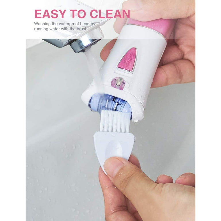 Epilator for Women, LAVERNER Facial Hair Mini Epilator for Body, Portable Smooth Glide Hair Removal with LED for Face Legs Bikini Epilator for Women, LAVERNER Facial Hair Mini Epilator for Body, Portable Smooth Glide Hair Removal with LED for Face Legs Bikini