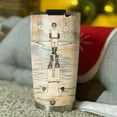 thumbnail image 4 of Baseball Dad Tumbler with Lid Double Wall Tumbler 20oz Travel Coffee Mug, Vintage Sport Dad Tumbler Baseball Dad Who Believed in Him First, 4 of 5