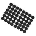 48Pcs Feet Self Adhesive Furniture Stoppers Floor Black Non Slip Pads