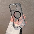 thumbnail image 3 of Dteck for iPhone 14 Case Clear Compatible with MagSafe, Heavy Duty Drop Protection Rugged Shockproof 3-Layer Military Protective Tough Strap Durable Cover,Black, 3 of 10