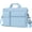 Airy Blue, variant on MOSISO 15 16 inch Laptop Shoulder Bag with Handle Messenger Bag for Travel and Business, Black