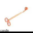 thumbnail image 1 of Tijeras para velas sin grano Tijeras para velas de acero inoxidable bañadas en oro Extintor de velas Accesorios para velas Herramientas para velas, 1 of 5