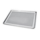 new star foodservice 36770 commercial 18-gauge aluminum sheet pan, perforated 18 x 26 x 1 inch (full size)
