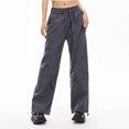 thumbnail image 6 of Womens Wide Leg Sweatpants Camo Cargo Pants for Women Wide Leg Pants Woman Women's Dress Pants for Work Women's Pants Casual High Waisted Cargo Pants Women, 6 of 7