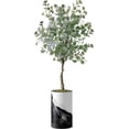 thumbnail image 4 of Artificial Tree in Contemporary Planter, Fake Eucalyptus Silk Tree for Indoor and Outdoor Home Decoration - 57" Overall Tall (Plant Pot Plus Tree), 4 of 5