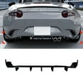 thumbnail image 2 of Car Rear Bumper Diffuser Lip Splitters Spoiler Rear Bumper Protector Guard For Mazda MX-5 Miata ND 2016 2017 2018 2019-2024, 2 of 7